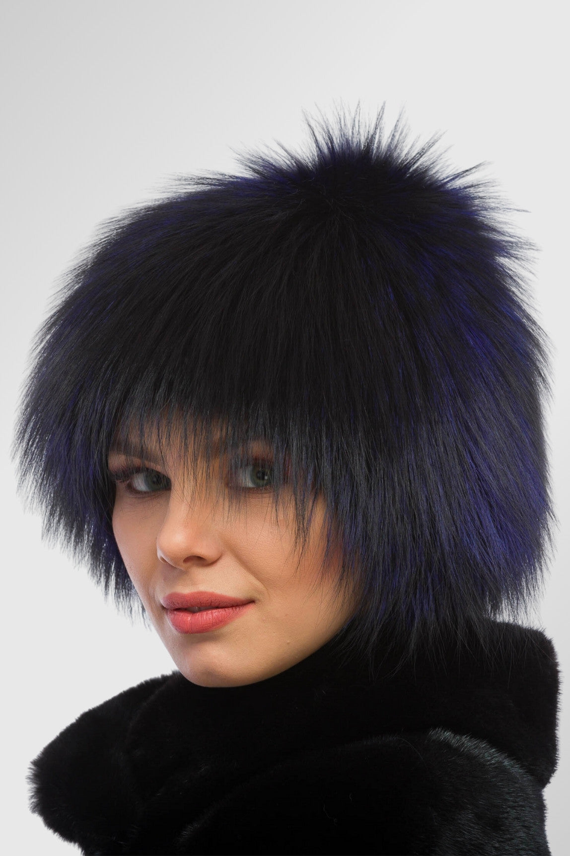 Căciulă din Blană Naturală de Vulpe, Femei, Electric 37