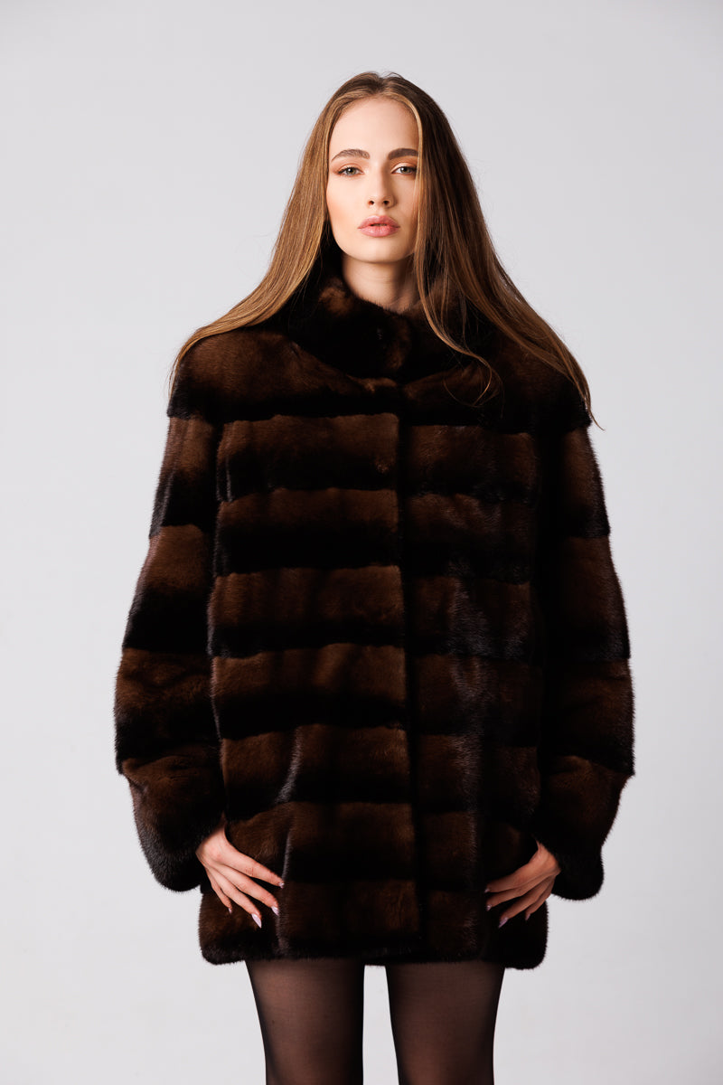 Mink fur coats on sale sale