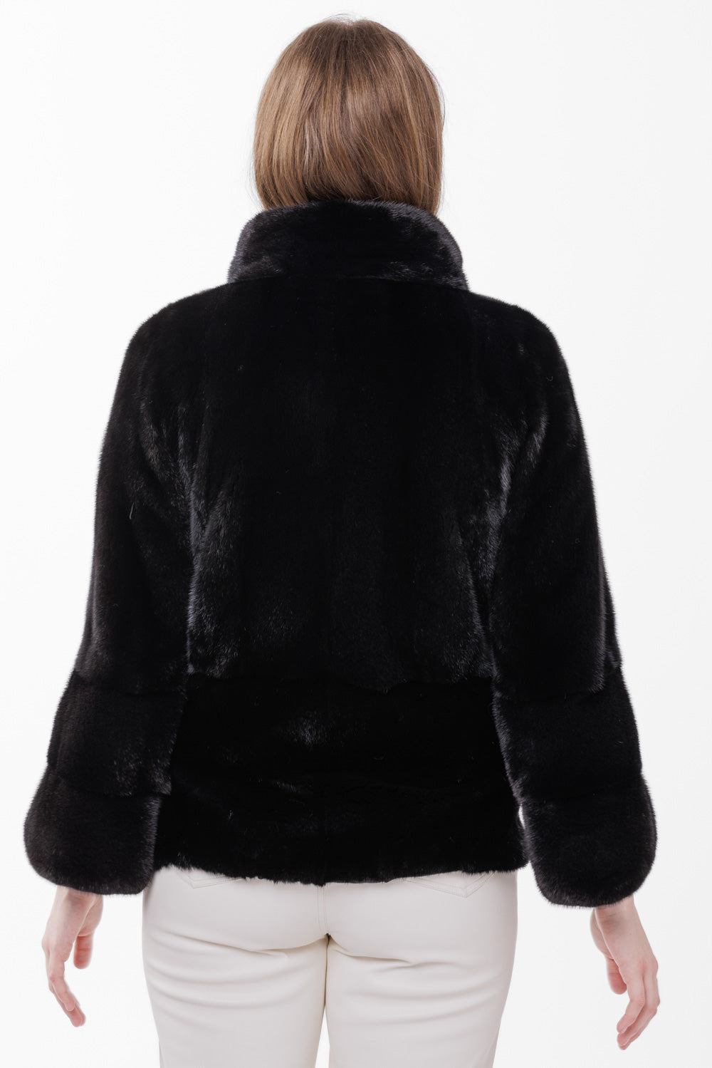 Natural Mink Fur Coat, Women, Diamond